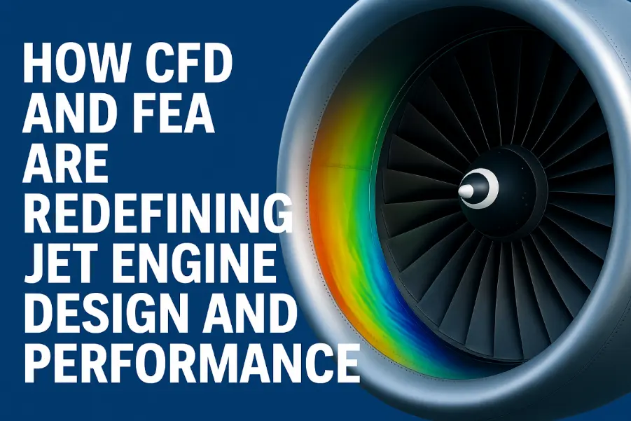 How CFD and FEA Are Redefining Jet Engine Design and Performance