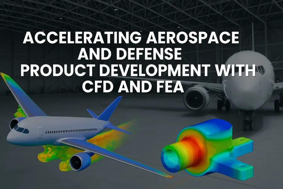 Accelerating Aerospace and Defence Product Development with CFD and FEA Analysis