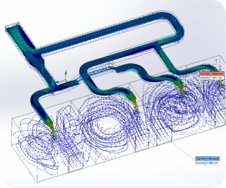 HVAC Simulation – Increasing Natural Flow in Warehouse Using Ansys CFD